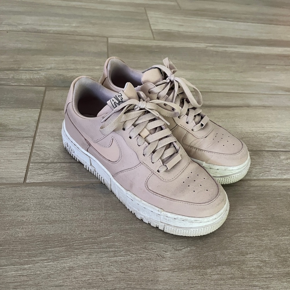 Nike Women's Pink Air Force 1 Sneakers